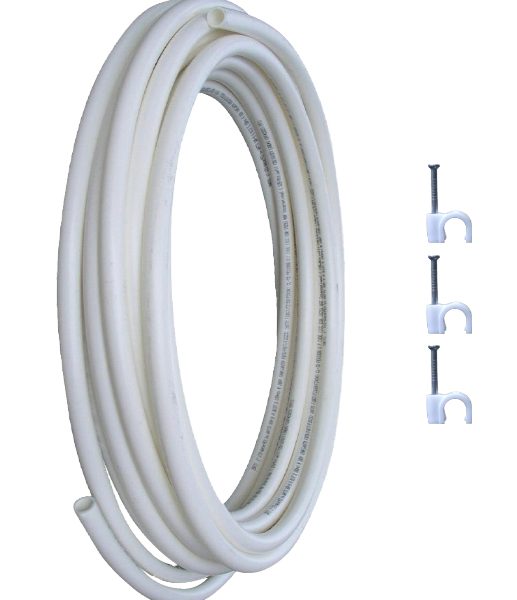 RO Pipe White 1/4 - 3 Metre
